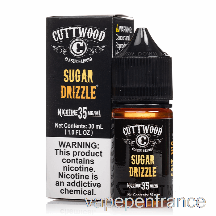 Filet De Sucre - Sels De Bois Coupé - Stylo Vape 30 Ml 35 Mg